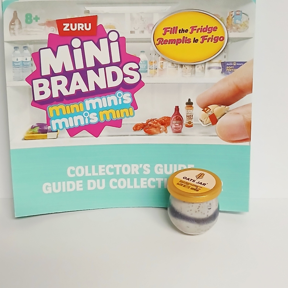 Zuru Mini Brands Fill The Fridge Oats Jar